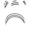 High Performance Extended Brake Line Hose Kit Sturdy Practical Car Accessories for Hilux LN106 LN46 LN60 LN65 RN105 YN65 YN67