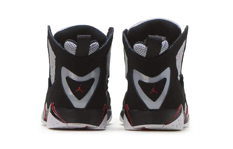 Jordan True Flight Black Varsity Red PS 343796-060