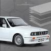 1:24 1988 BMW M3 E30 Alloy Sports Car Model Diecasts Metal Classic Car Model High Simulation Sound and Light Childrens Toys Gift