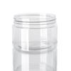 120g Transparente PET-Kunststoff Weithals Make-up- & Cremespenderflasche