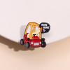Honk Honk Gans Auto Emaille Anstecknadeln Benutzerdefinierte Broschen Reversabzeichen Cartoon Tier Lustiger Schmuck Geschenk für Kinder Freunde