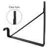 Heavy Duty Closet Shelf Brackets Set Iron Closet Storage Shelf Brackets Set Wall Mounted Organizes Supports for House