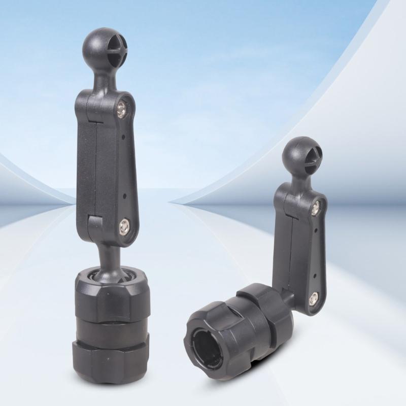 17mm Kugelhalter Verlängerungsadapter, 360° drehbare Verlängerungsstange für Auto Lüftungsschlitze Armaturenbretter 17mm Handyhalter