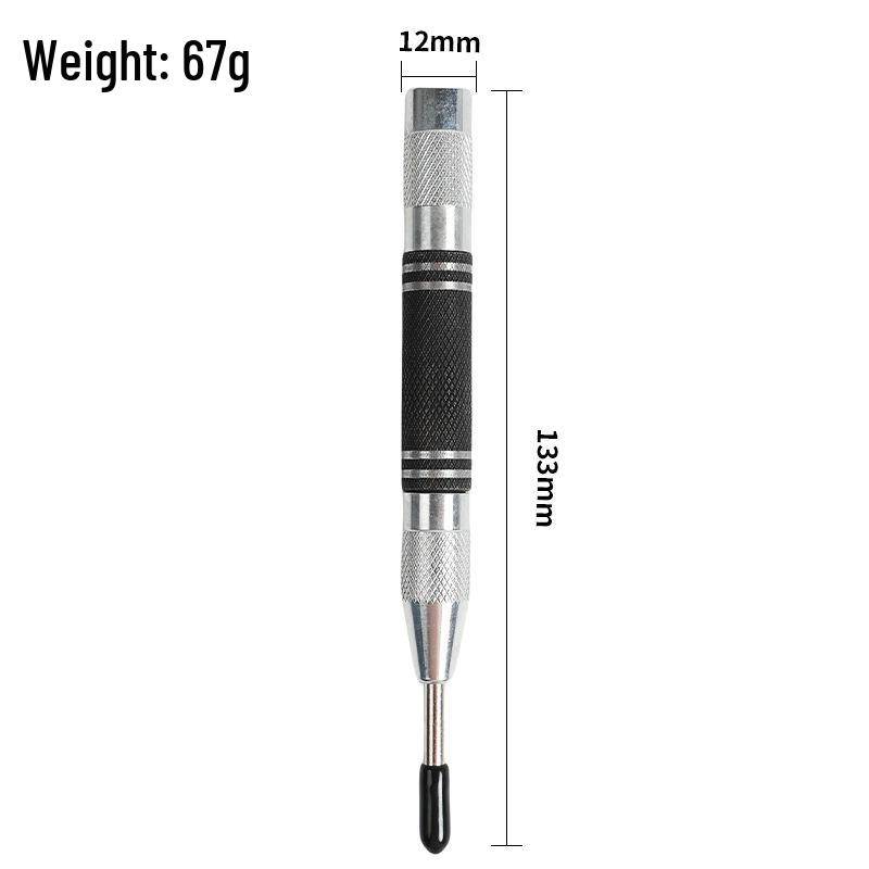 Automatic Spring-Loaded Glass Punch and Window Breaker