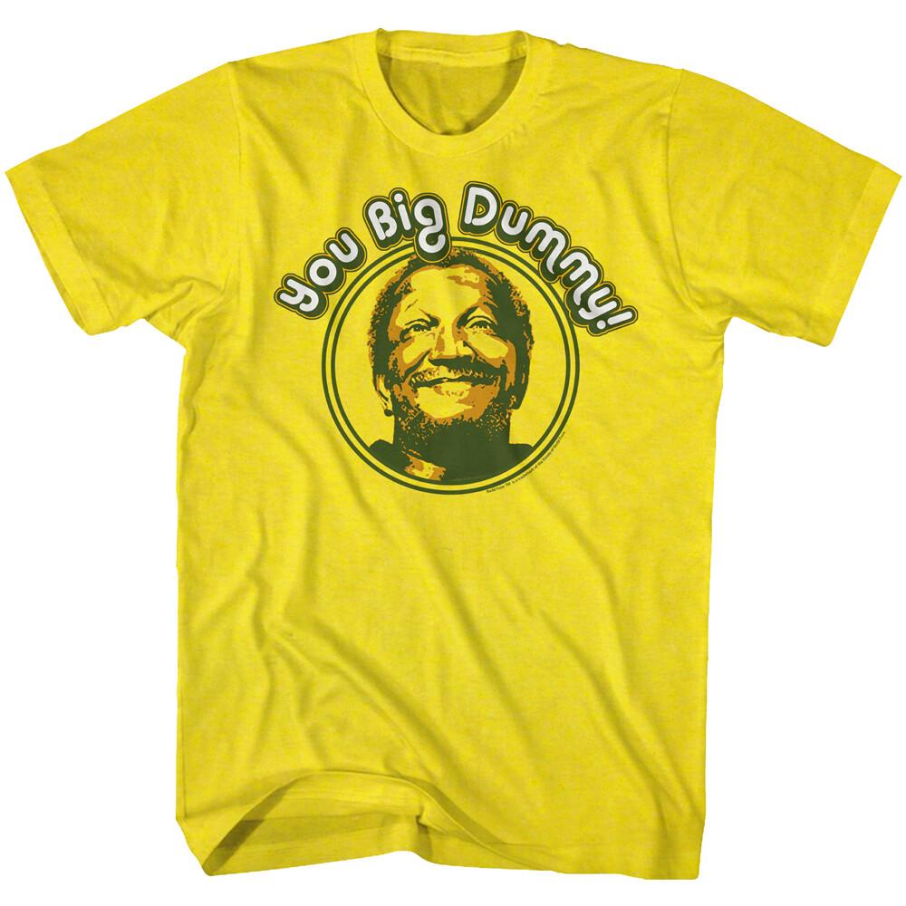 Redd Foxx You Big Dummy Men T Shirt Fred Sanford Son Retro Vintage TV Comedy XXL