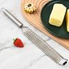 Lemon Zester Cheese Grater Stainless Steel Citrus Peeler with Non-Slip Handle Multi-Purpose Kitchen Tool for Citrus Parmesan Ginger