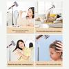 Hands Free Vertical Hair Dryer Holder Retractable Hairdryer Storage Rack  Bathroom