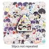 50 Sheets Cute Love & Deep Space Shen Xinghui Otome Game Character Stickers for Suitcase, Phone, and Journal