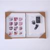 Newborns 12 Months DIY Photo Frame Baby 1 Year Souvenir Handprint Footprint Inkpad Frame Keepsake Hands Casting