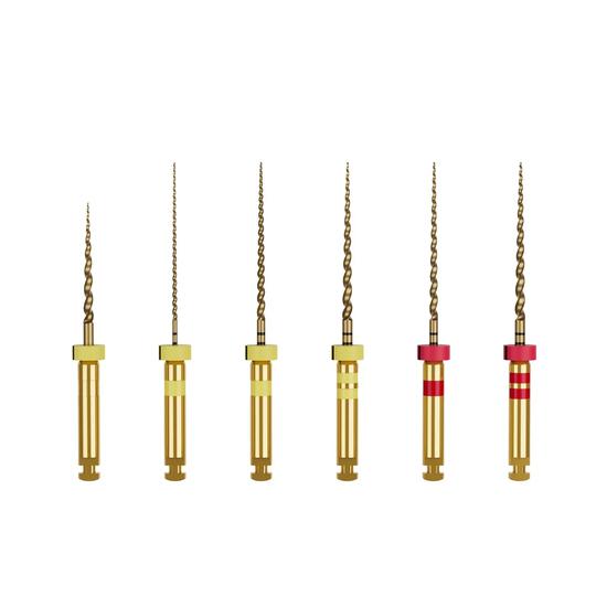 Waldent Wal-flex Gold Rotary Files 21mm