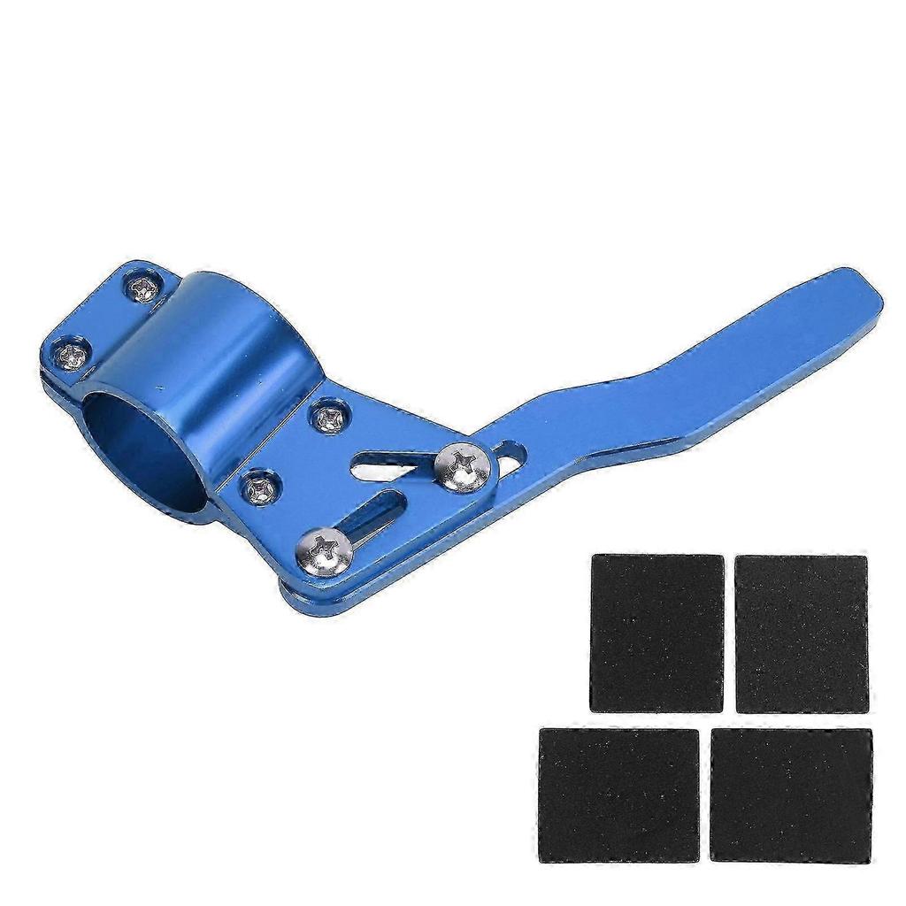 28mm Steering Wheel Signal Rod Extension Aluminium Alloy Signal Lever Position Up Kit In Blue Color for Suitable Vehicles