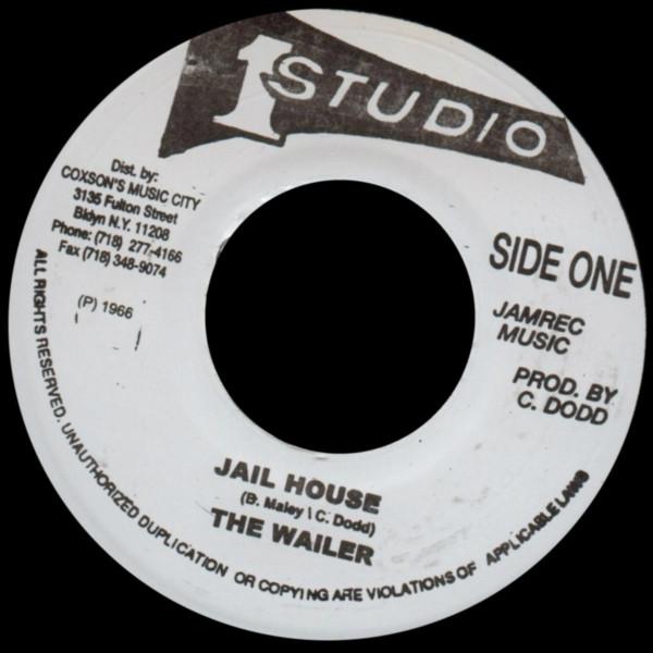 7inch Record WAILERS - Jail House NONE Studio One 2008 Jamaica Reggae, Ska & Dub Used