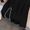Plus Size Women's Loose Fit Split Hem Short Sleeve T-Shirt
