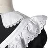 Cute Lolita Bunny Maid Cosplay Dress - Black & White