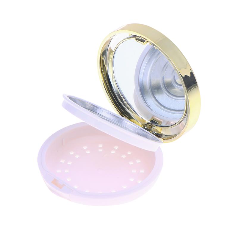 Empty Makeup Highlight Case Blusher Compact Container Box Refillable Sample Powder Portable Travel Mini Containers Palettes Make