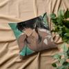 Game Wuthering Waves Qiuyuan cushion cover Square Sofa Cushion Cover Casual Skin-Friendly Comfortable Pillow Cover
