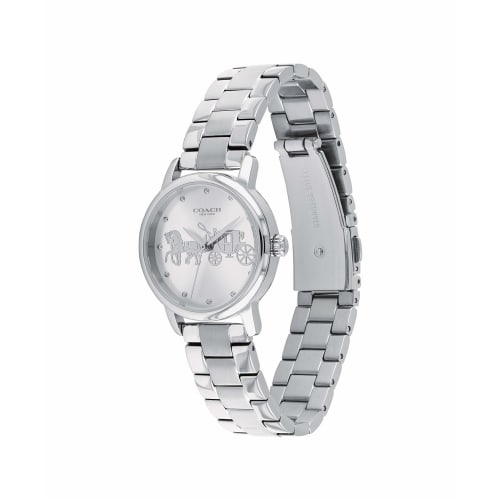Coach Grand Watch (Officially Imported) 14502975 Women's Silver