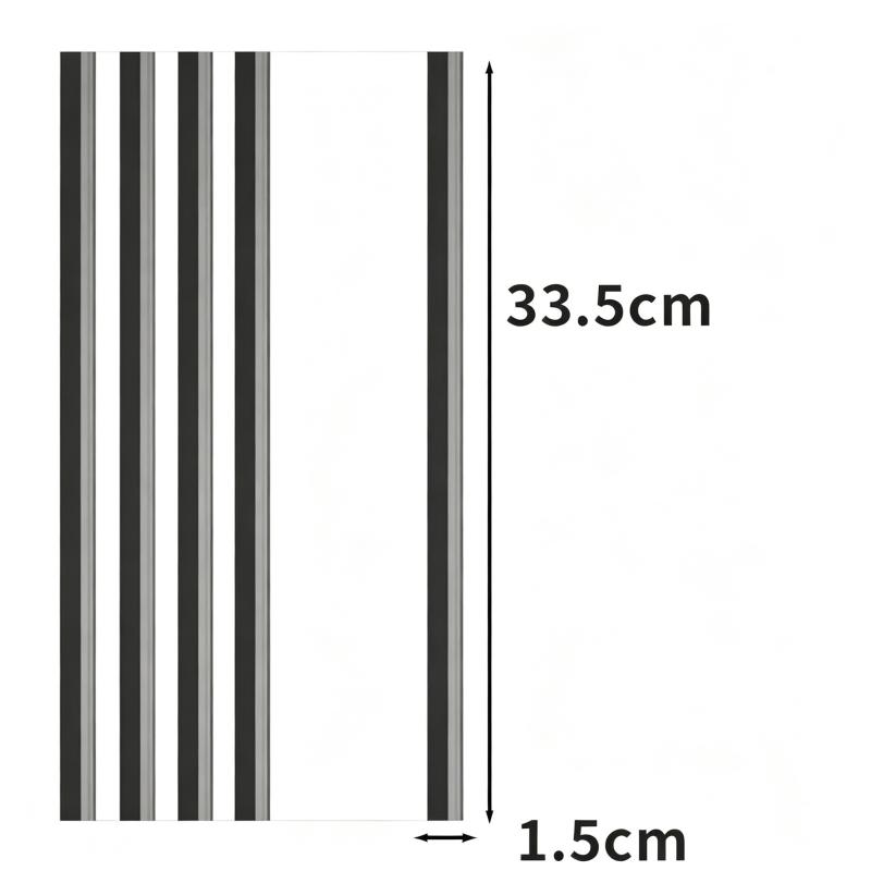 Great Wall Side Window Wiper, Multi-functional Boneless Wiper, Universal Rubber Strip Wiper, 2-Piece Set