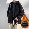 Spring and Autumn New Trend Handsome Casual Versatile Hooded Jacket Autumn and Winter Loose
