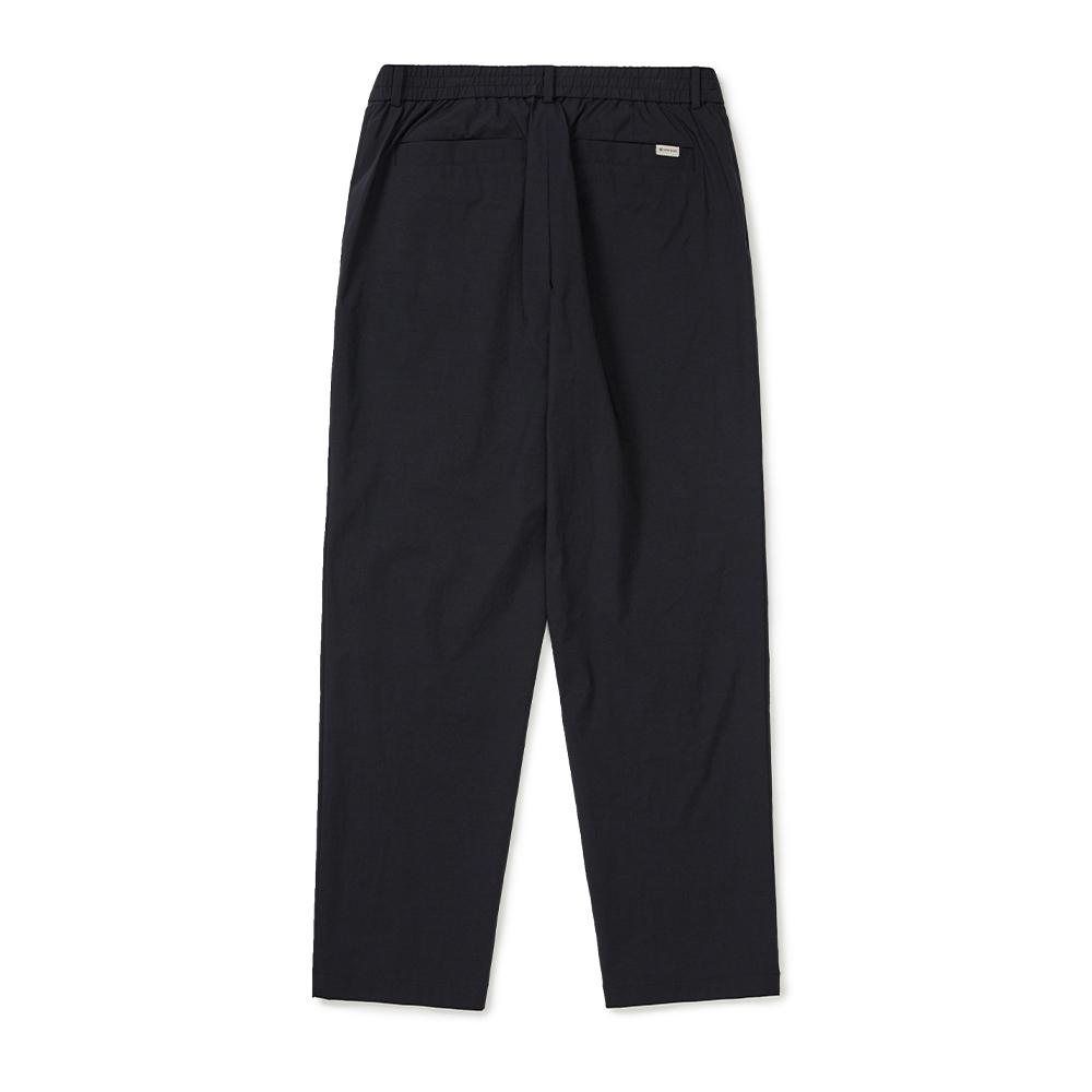 SNOWPEAK Cotton-touch Woven Slim Pants Black (S25SMFPT78)
