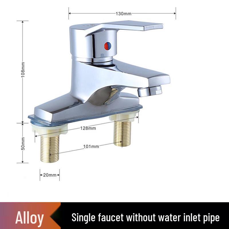 TLXT Double-Hole Basin Mixer Faucet