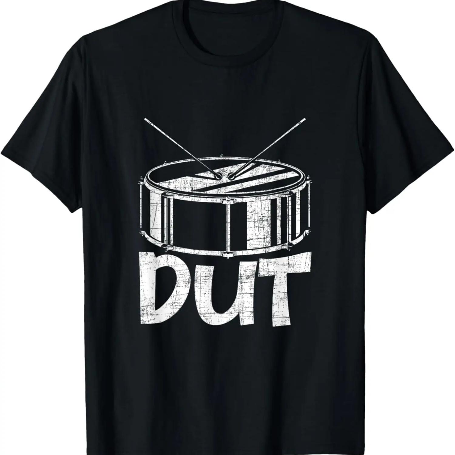 

Дудук - Малый барабан Марширующий оркестр Перкуссионист Игра на барабанах Футболка XXXXXL чёрный