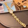 Ladies Oval Dial Watch Elegant Faux Pearl Bracelet Nacre Surface Wristwatch Retro Quartz Watch Luxury Timepiece
