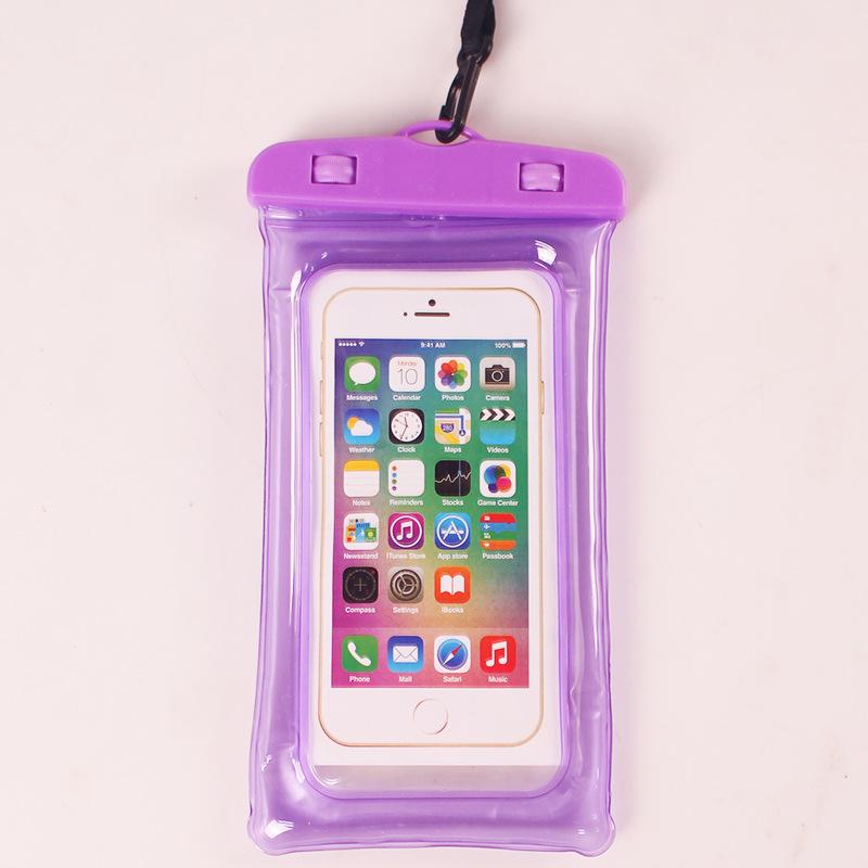 Pochette étanche universelle pour téléphone portable, idéale pour la natation, la plongée, la photographie sous-marine, avec cordon scellé, anti-perte, rangement et organisation