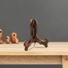 Praktischer stabiler Holz-Ausstellungsständer für Teller und Skulpturen Tragbar zum Präsentieren geschätzter Gegenstände Zuhause oder bei Veranstaltungen