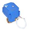Motorized Ball Valve Brass Straight Pipe Pressure Device with Switch Indication BSP DN15 DC12V