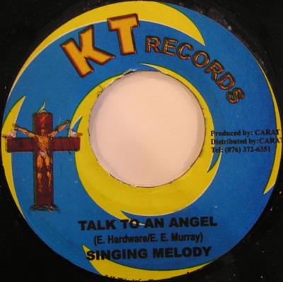 7inch Record SINGING MELODY - Talk To An Angel NONE KT Records 2004 Jamaica Reggae, Ska & Dub Used