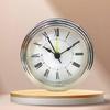 Stylish Snooze Clock Insert 3Inch Clock Movement Replacement Arabic or Roman Numbers Clock Accessory for Home Decors