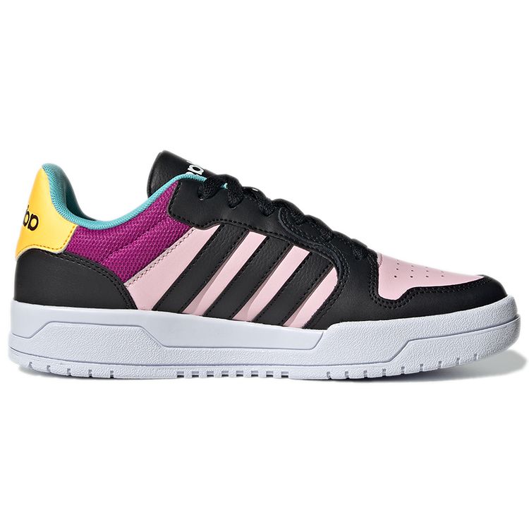 Adidas Neo Entrap Comfortable Low-Top Skate Shoes Women Sneakers Black Pink GY7631