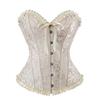 Body Corset Grande Taille Sans Bretelles à Lacets avec Serre-Taille Vintage - Sous-vêtements Robe de Mariée Femme