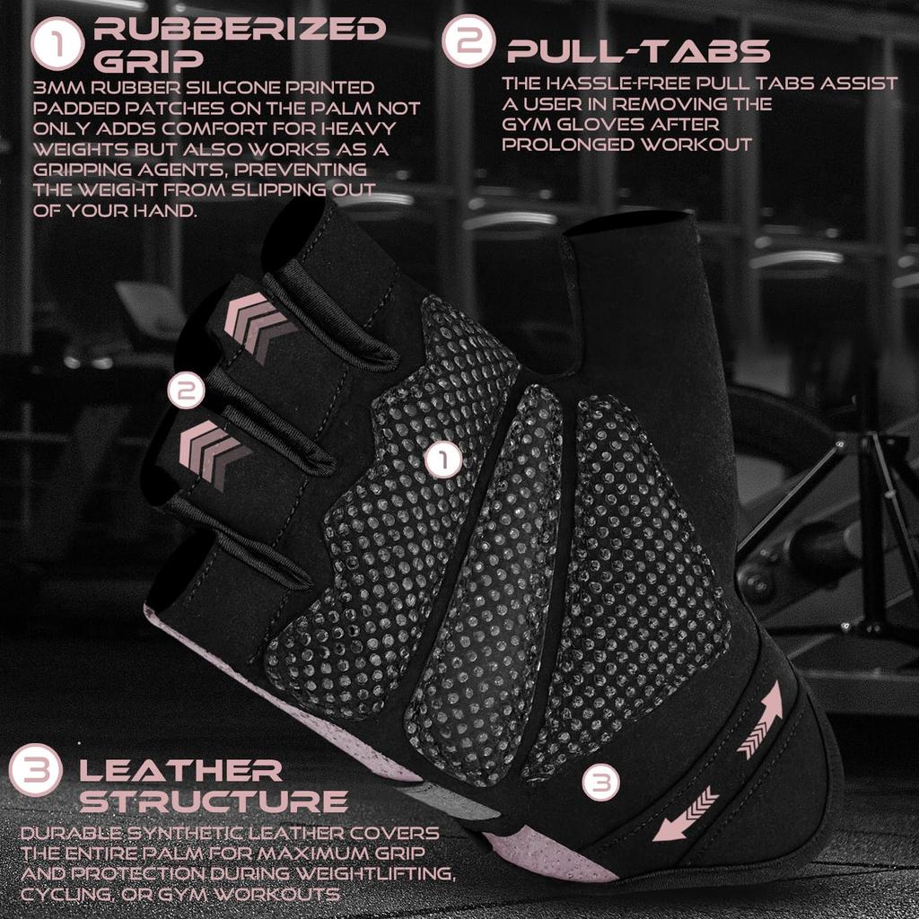 Beast Rage Training Gloves, Strong Grip Sports Gloves, For Strength