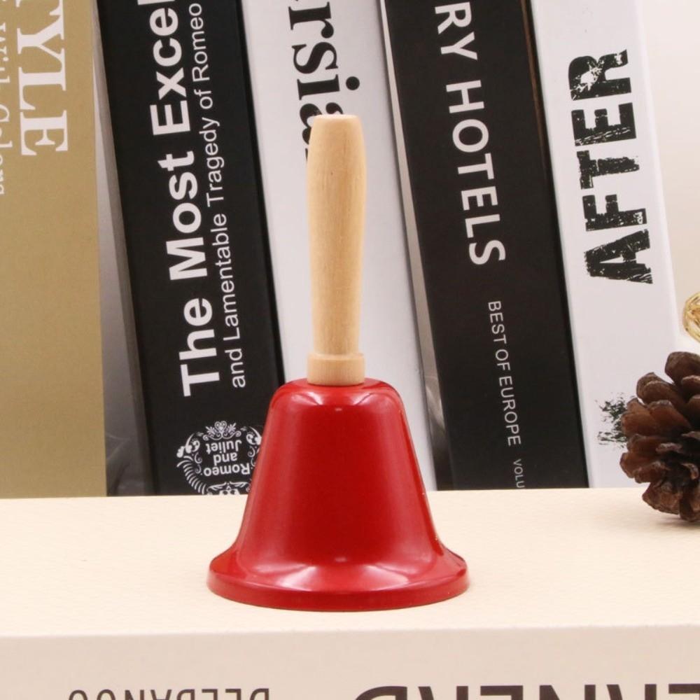 Ornament Christmas Hand Bell Jingle Sound Santa Claus Jingle Bells Metal Handbell Christmas Party