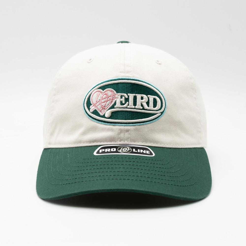 Wieoldeuwoldeu Heart Patch Color Block Ball Cap