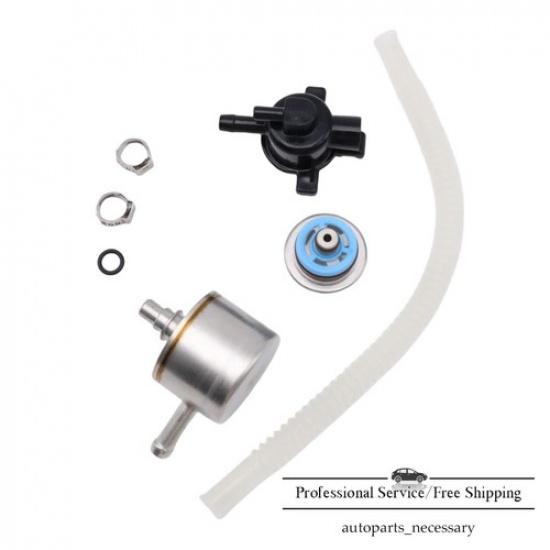 Fuel Pump W/Regulator, Housing&Fuel Filter Fit For 01-07 Harley Davidson Fat Boy