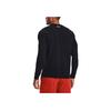 Under Armour Solid Crew Neck Pullover Sports Quick-Drying Compression Long Sleeve T-Shirt Men Tops Black 1359873-001