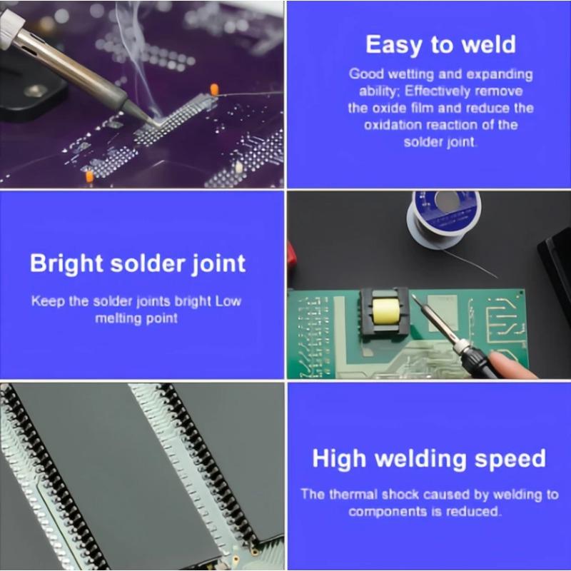 20/30/50/100g Electronic Soldering Wire Solder Wires Rosin Core Tin Multipurpose Welding Wire Flux Iron Wire Reel Household Tool