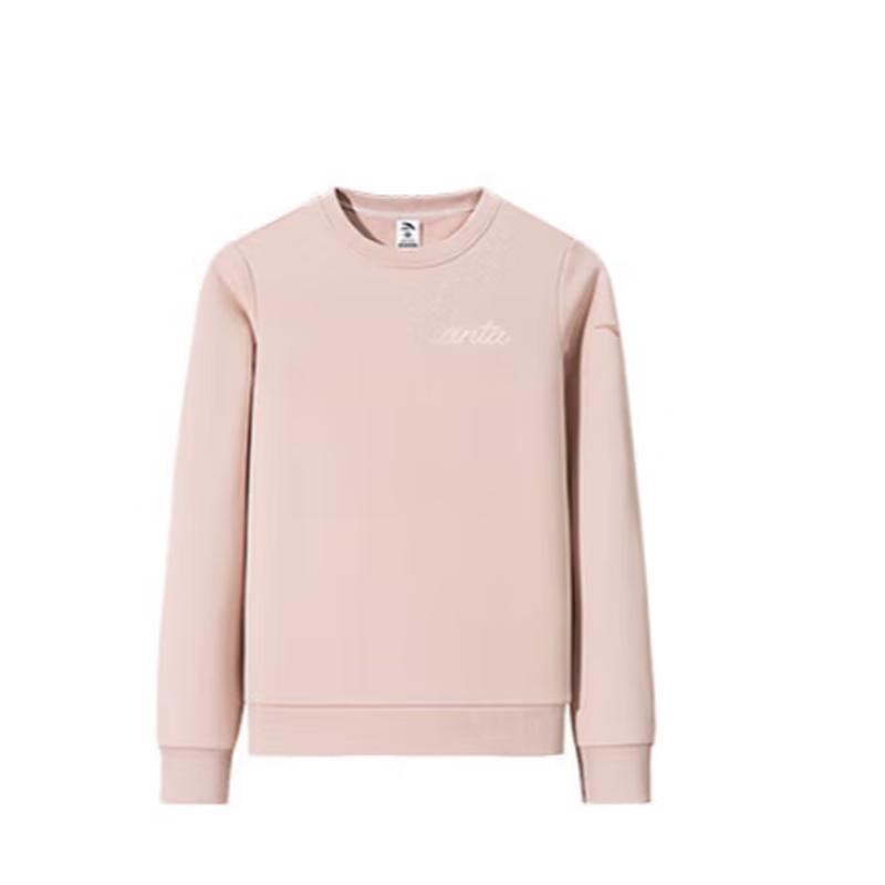 ANTA Women's Warm Fleece Round Neck Sweatshirt