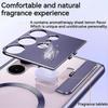 Magsafe Case Compatible With Samsung Galaxy S23 Ultra, Large Window Metal Protective Cover With Magnetic Folding Bracket