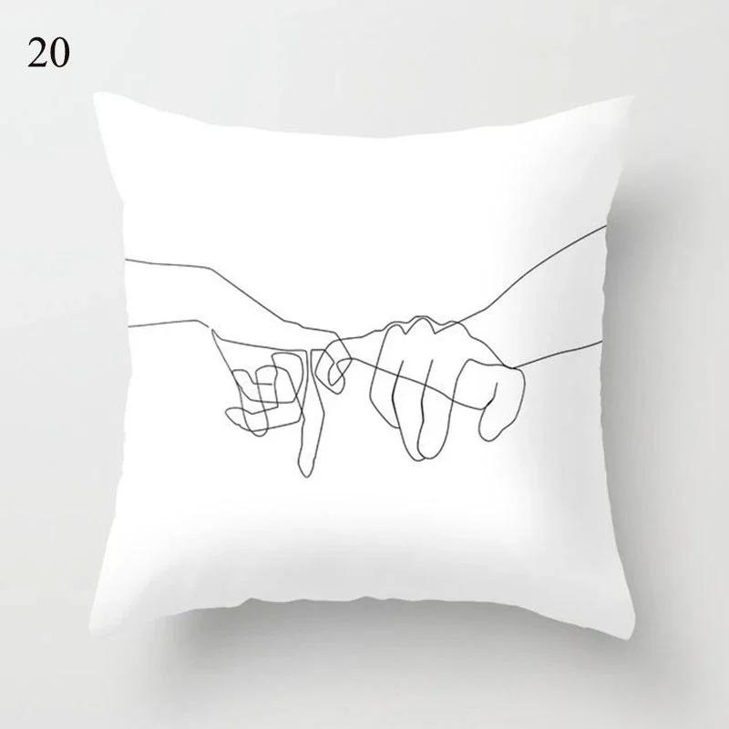 

Простая наволочка для спальни 50x50cm