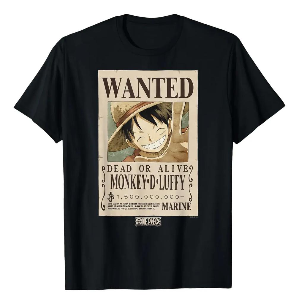 2026 Summer One Piece Retro Cosplay Tshirt Unisexs Oversize Casual Cotton Printed Shortsleeved Unisex Childrens Sports Shirt