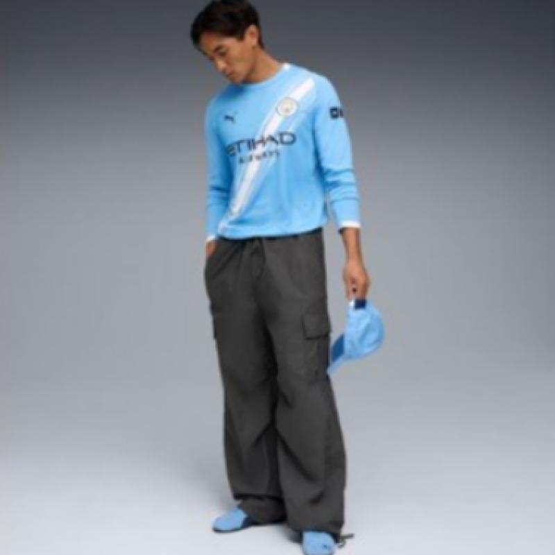 Puma Mcfc Home Jersey Ls Replica