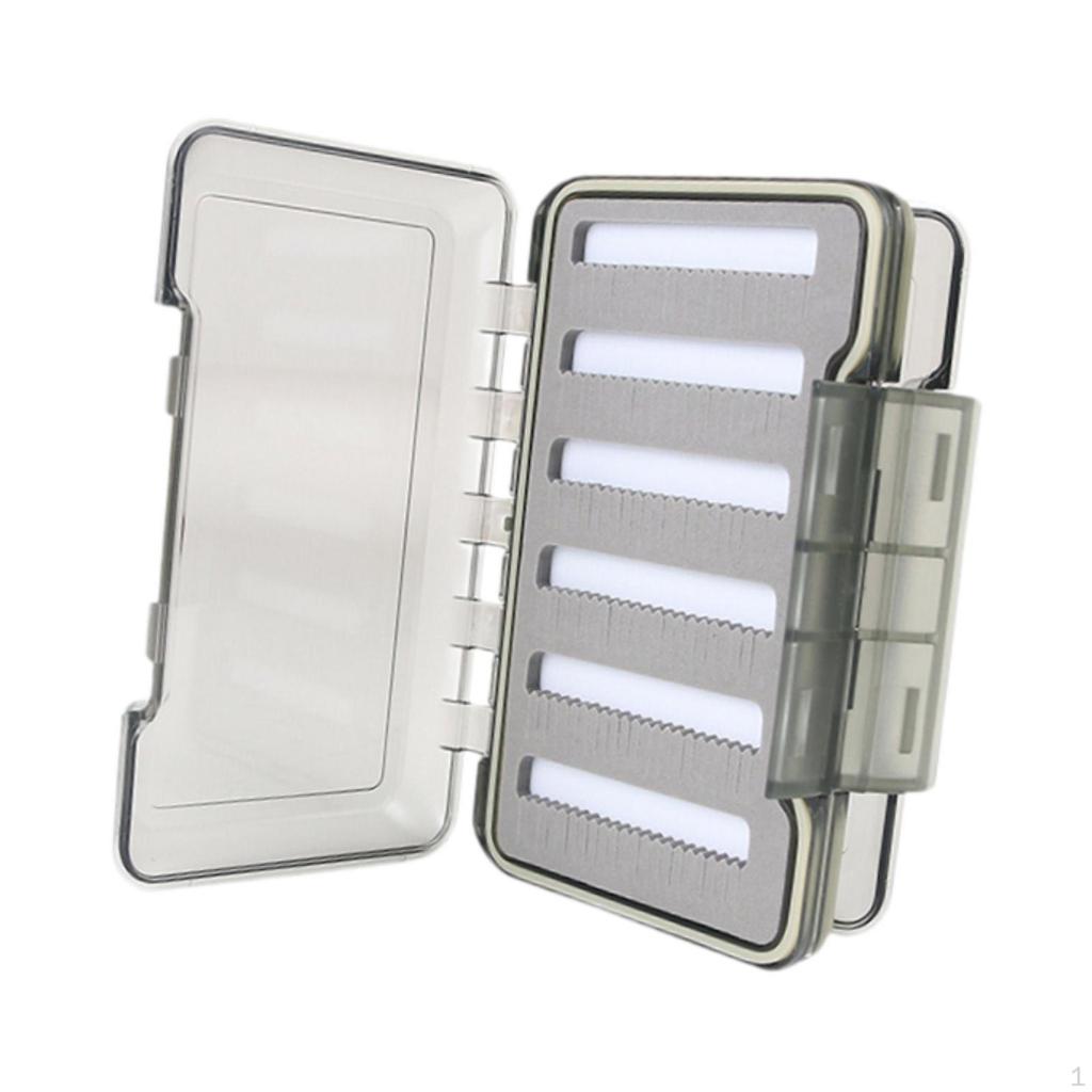 Fluefiskeboks Sluk Agn Etui Lett vanntett Utstyr