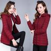 Women's Slim-Fit Lightweight Cotton Jacket - Trendy Winter Coat with Three-Dimensional Decoration for Middle-Aged Moms (2024)