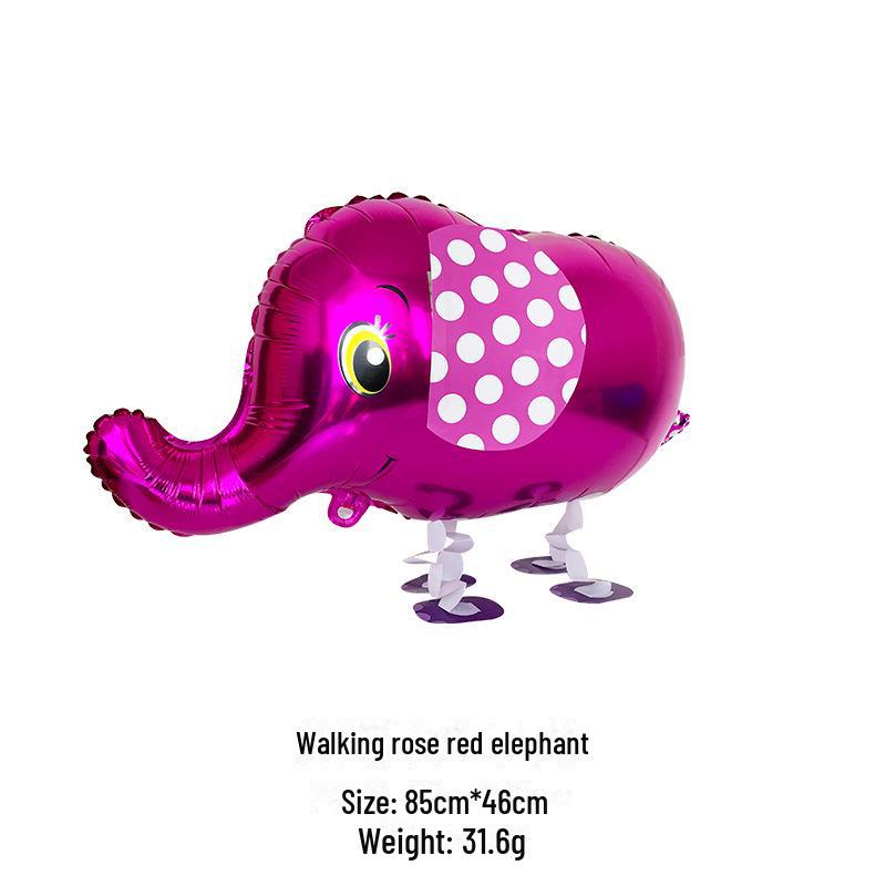 "Internet Celebrity Walking Balloons - Pig, Sheep, and Duck Designs for Night Markets"