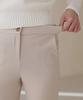 Jikeulib Secret Banding Spandex Slim Fit Straight Slacks