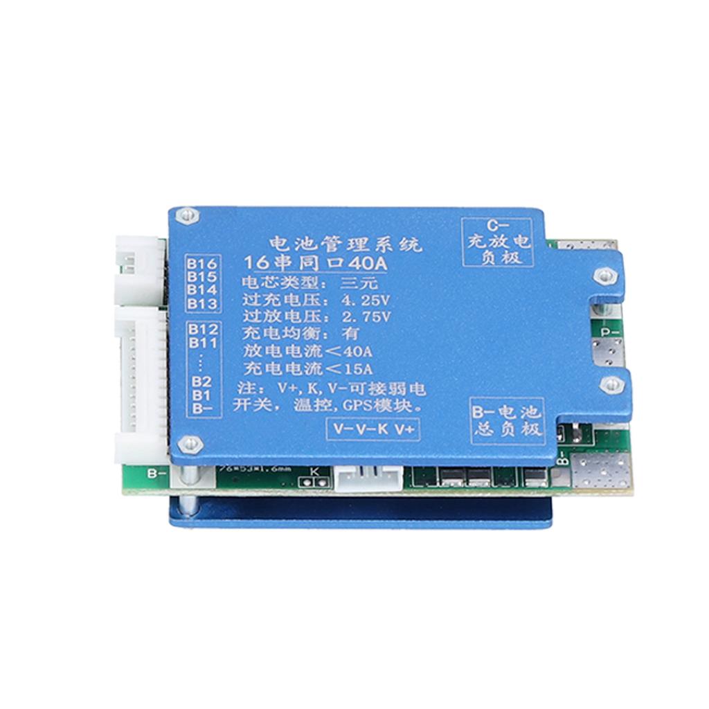 Płytka Zabezpieczająca Baterię Wysoce Precyzyjna Bezpieczeństwo Niski Pobór Mocy Dobre Wykonanie Trwała 48V